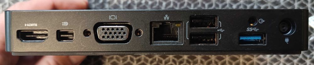 Stacja dokujące USB-C DELL WD15 / K17A z zasilaczem 130W