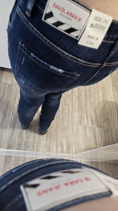 Spodnie m.sara r. 31 M/L jeansowe rurki