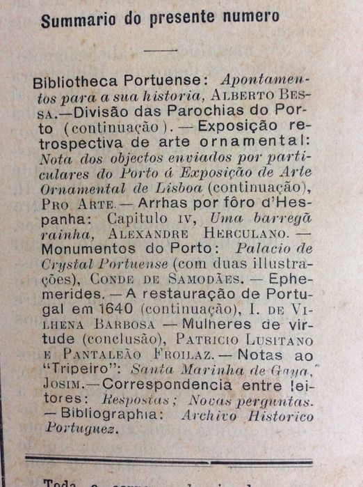 Um pouco da história do Porto e arredores, 1911. Excel. preço.
