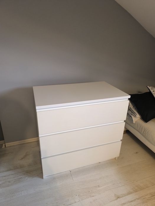 Komoda MALM IKEA 80x78 – 3 szuflady