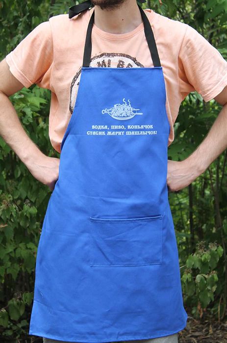 Фартух рейнар з оригінальним принтом чоловічий або жіночий 80 на 60