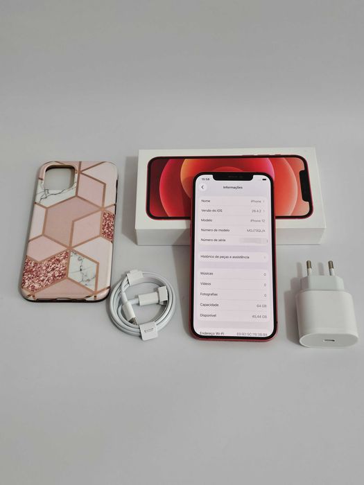 Iphone 12 64Gb. Muito bom. 100% Bateria