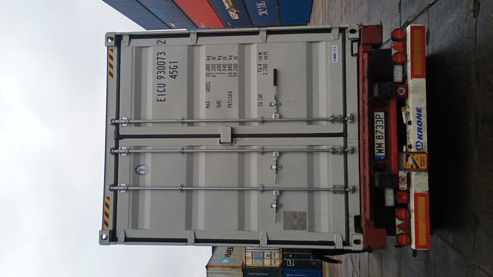 Kontener morski nowy 40' HC NEW RAL 7035, 7016 ex Warszawa