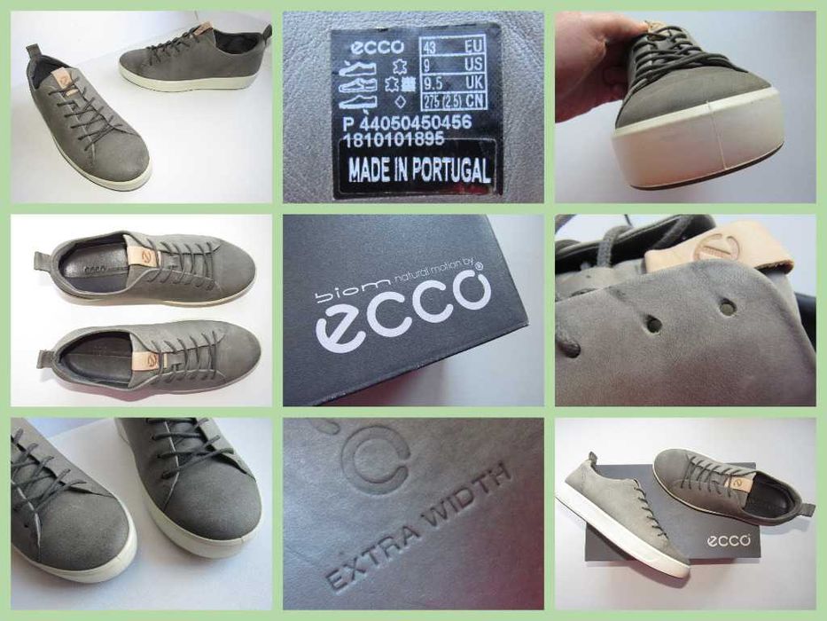 Кроссовки, сникеры, кеды Ecco Biom Soft 8 M Dark Shadow Edt. 43 (28см)