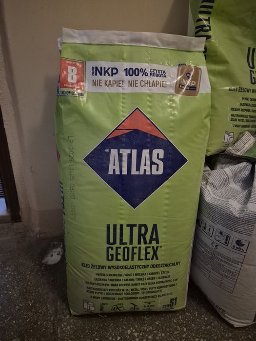 Klej żelowy odkształcalny Atlas Ultra Geoflex 22,5kg