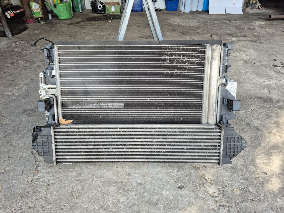 CHŁODNICE WENTYLATOR Ford Mondeo MK4 lift 2.0 tdci