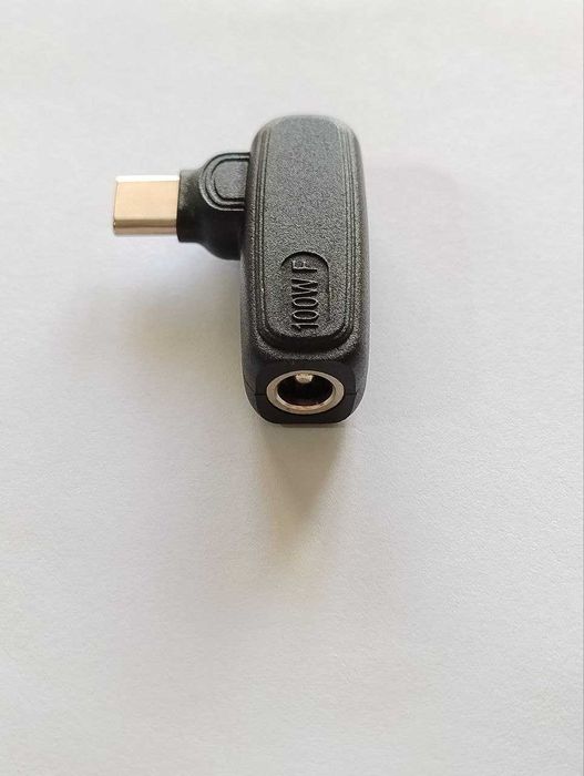 Мощный переходник DC 5,5х2,5 и 5,5x2,1 на Type-C 100Вт перехідник 100W