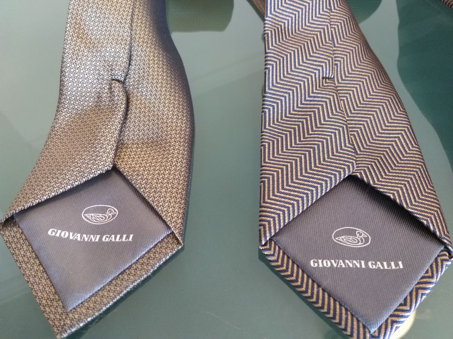 Lote de 5 Gravatas Giovanni Galli
