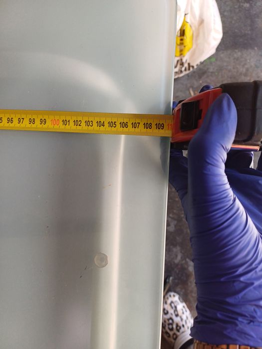 Mesa de cozinha de vidro