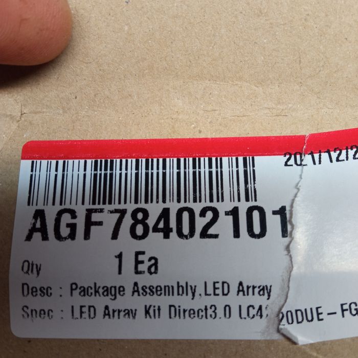 Barras led novas LG c/fatura 42lb650v, 42lb582b e 42lb5550