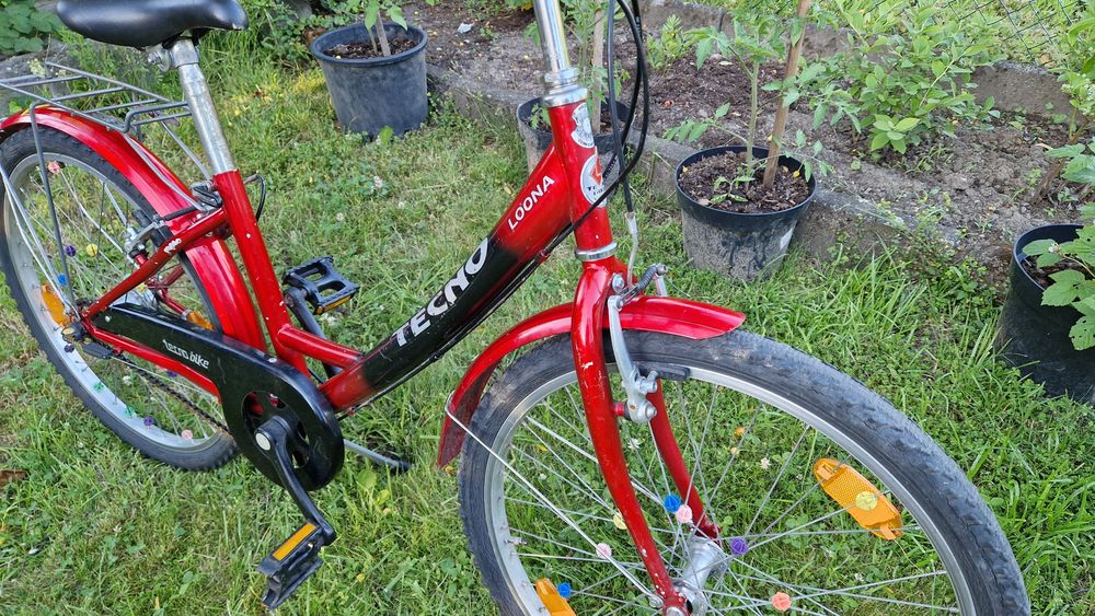 Rower kola 24cale Przerzutki  w piascie 3
