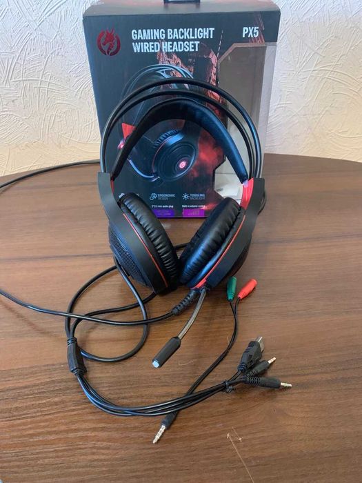 Ігрова дротова гарнітура Piko PX5