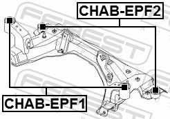 Casquilhos Chevrolet EPICA subframe