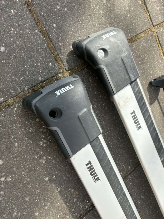 Bagażnik dachowy Thule 958500 WingBar Edge – Ciche belki aerodynamiczne