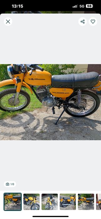 Mińsk 400 poj 125 zarejestrowany z badaniami