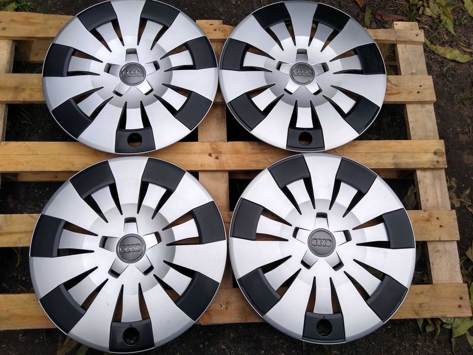Kołpaki 16 cali AUDI A3 A4 A5 A6 Q2 Q3 Q4 oryginalne DuoColor