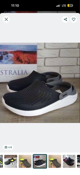 Крокси Crocs LiteRide ,42 ,43 розмір в наявності