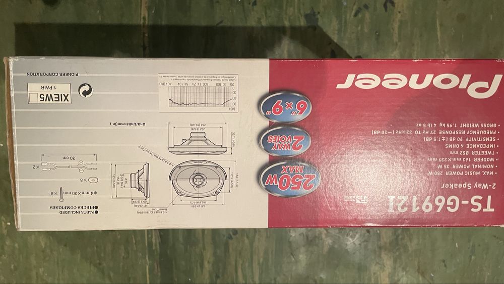 Głośniki samochodowe Pioneer