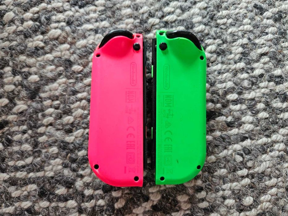 Nintendo Switch Joycon zielony i różowy sprawn