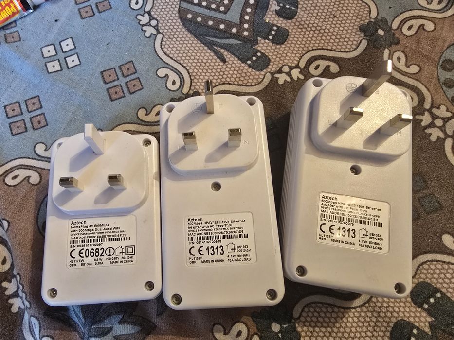 Aztech powerline homeplug