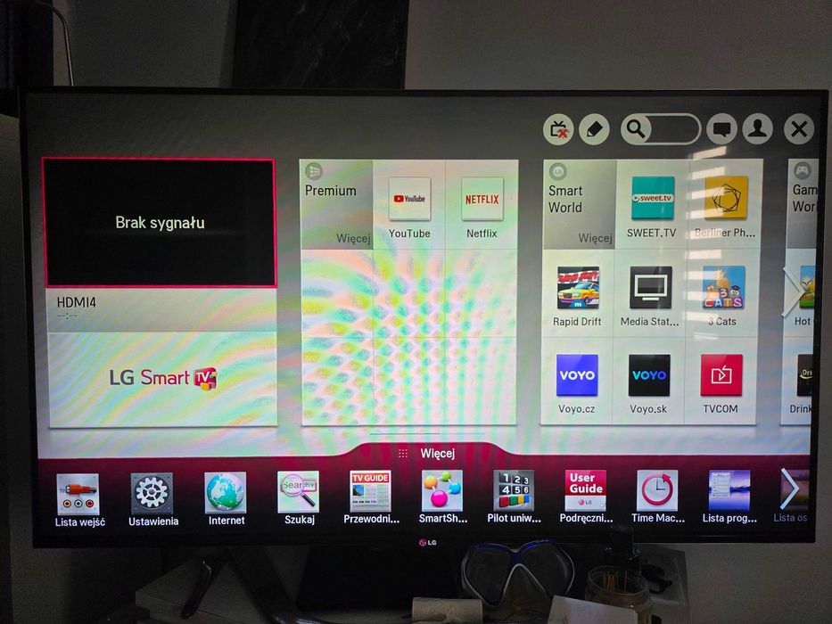 Telewizor 3D lg 55la860v za