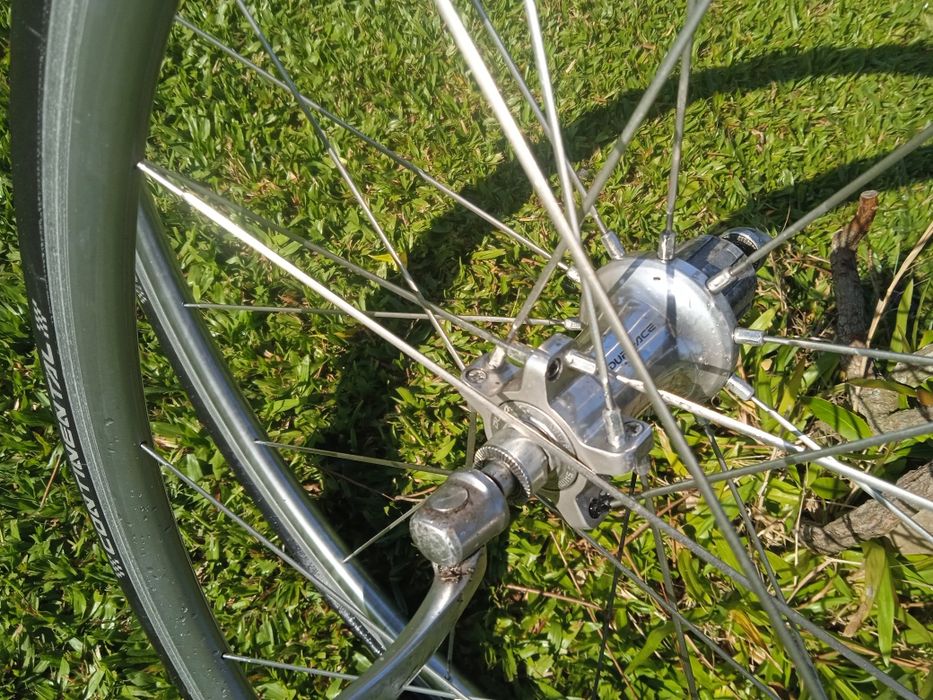 Par de Rodas Estrada Shimano Dura-Ace 7800 / Continental Grand Prix