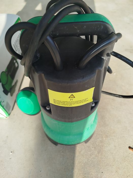 Bomba submersível 400w águas sujas