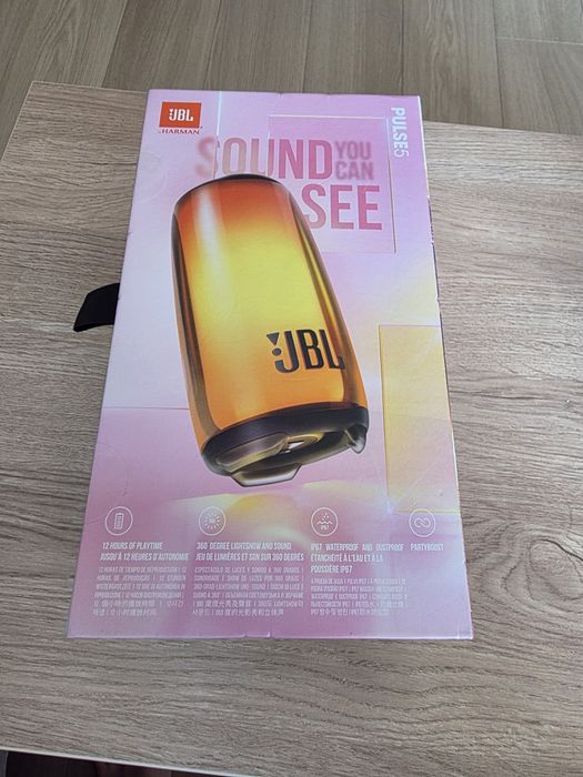 Głośnik bluetooth JBL Pulse 5 Nowy Gwarancja