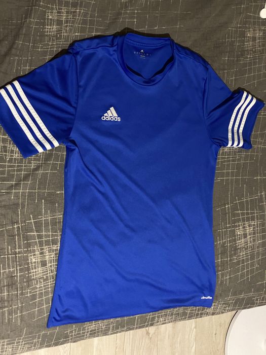 Синя спортивна футболка Adidas Entrada 18 Climalite (Розмір M) оригінал