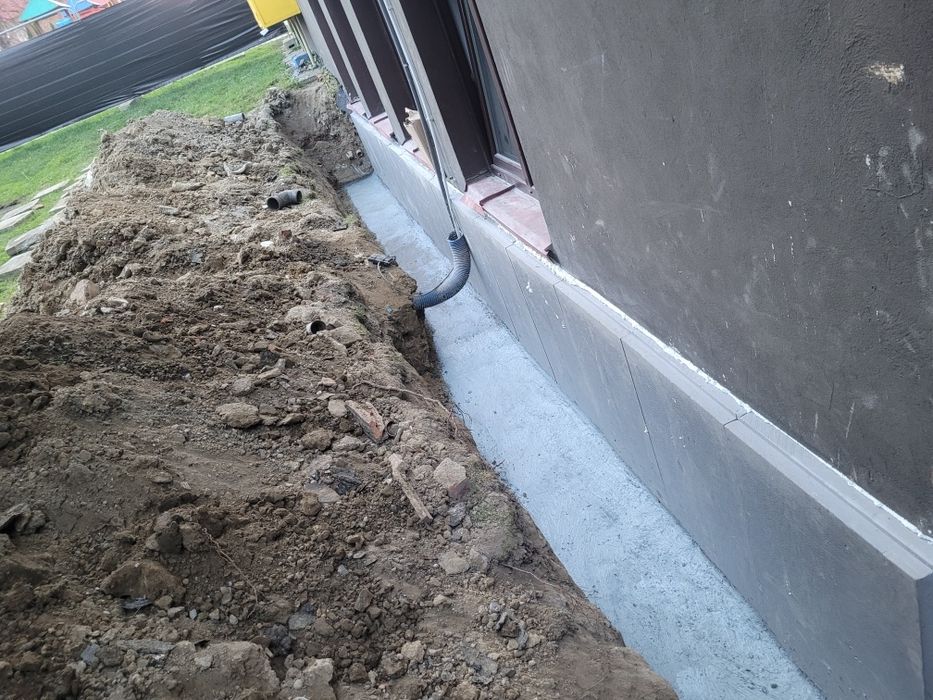 Drenaż, izolacje fundamentów, minikoparka, wywrotka usługi wykopy