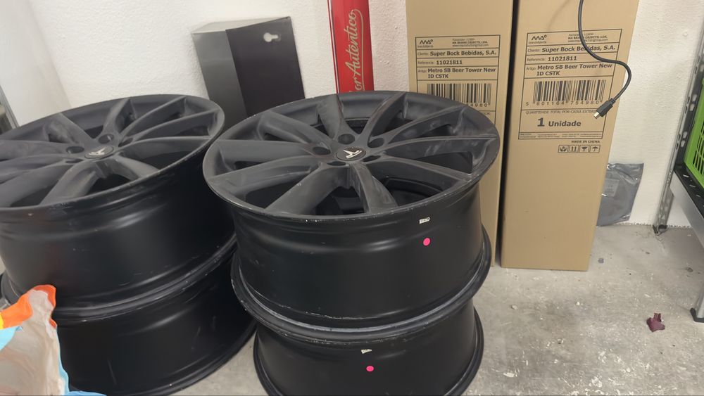 Jantes 19 tesla pretas