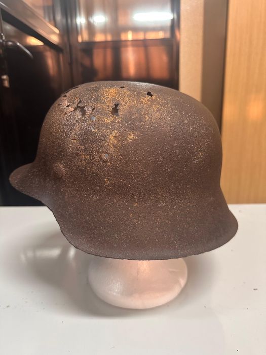 Capacete 2 guerra waffen SS nazi Alemanha