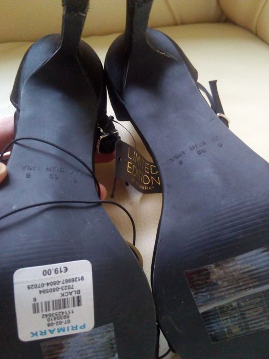 sandały 39 r primark nowe z metką