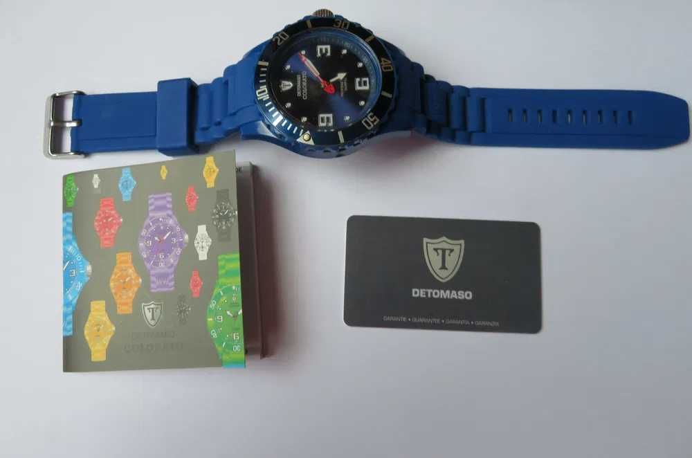 zegarek w stylu diver niebieski