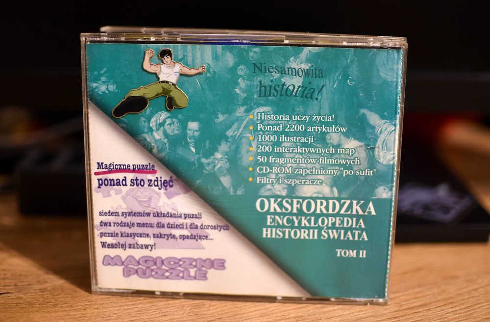 PC # Magiczne Puzzle + Oksfordzka Encyklopedia Historii Swiata Tom II