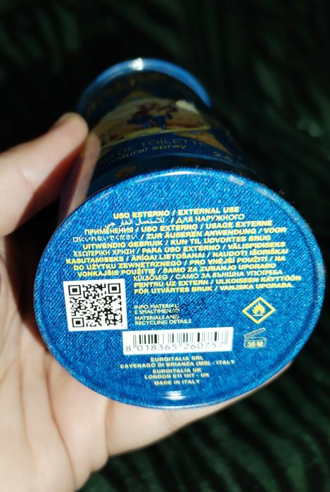 Perfume VERSACE Blue jeans novo selado