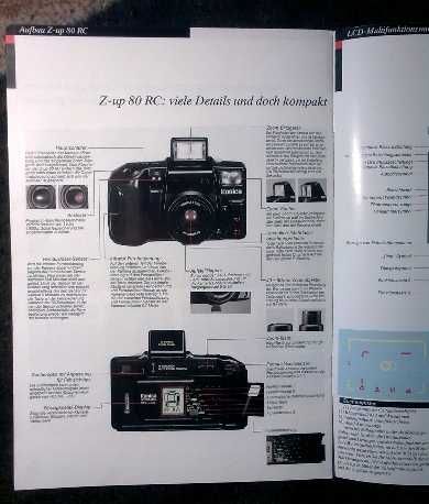 Fotoaparat Konica Z-up 80 RC prospekt