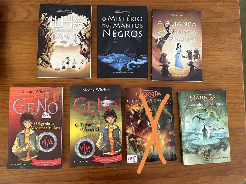 Vários livros infanto juvenis
