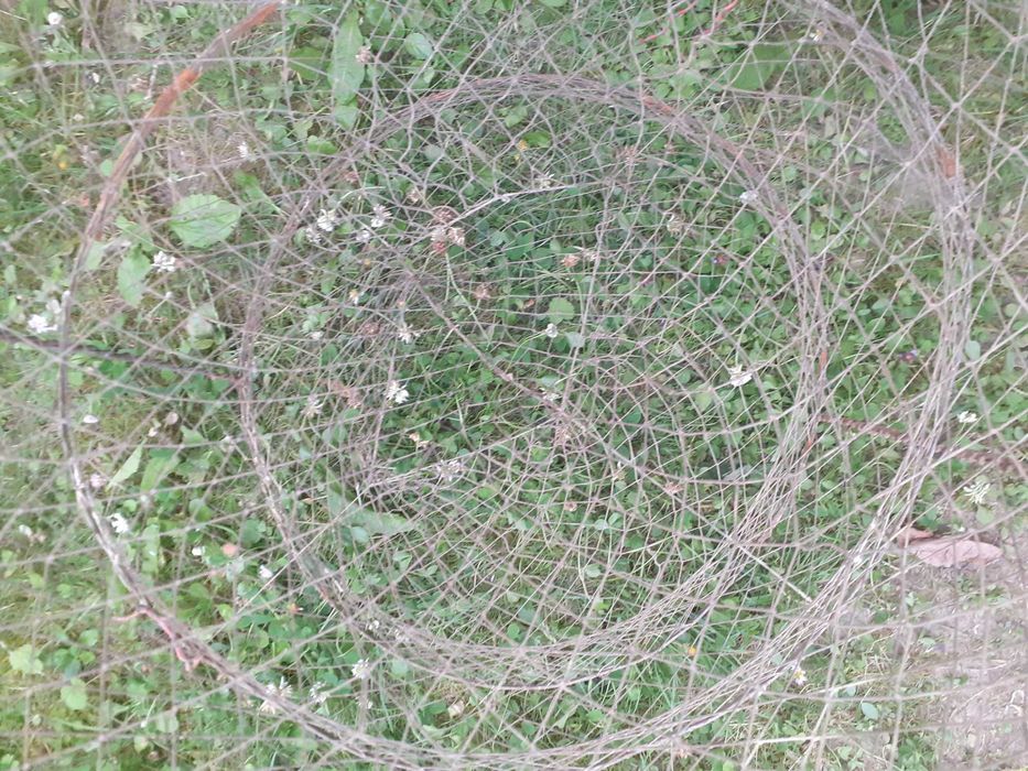 siatka do połowu ryb, prl, retro