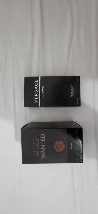 Perfumes Azzaro e Versace