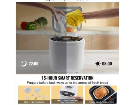 Máquina fazer pão 19 em 1