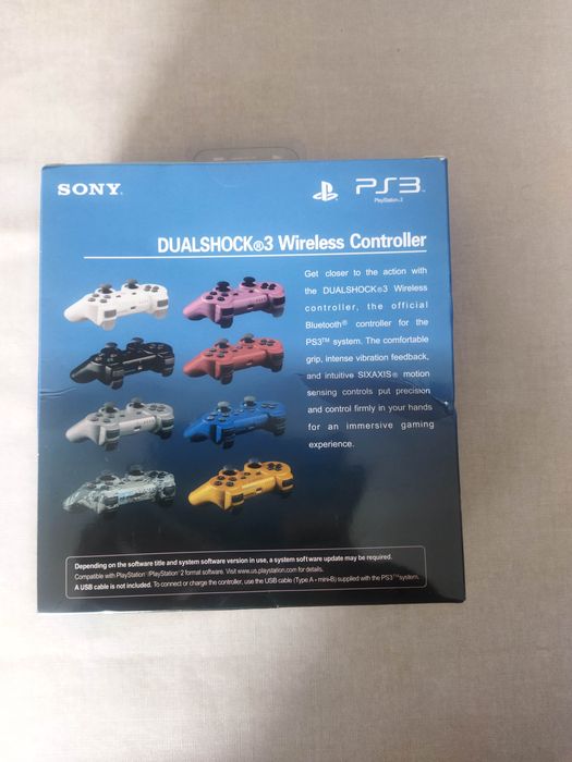 Comando Sony PS3 novo ( 1 preto, branco vendido) a estrear na embalage