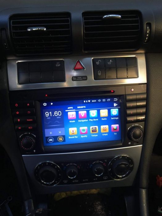 Rádios novos w203 w463 W209 c/clk/amg/clc gps dvd Bluetooth
