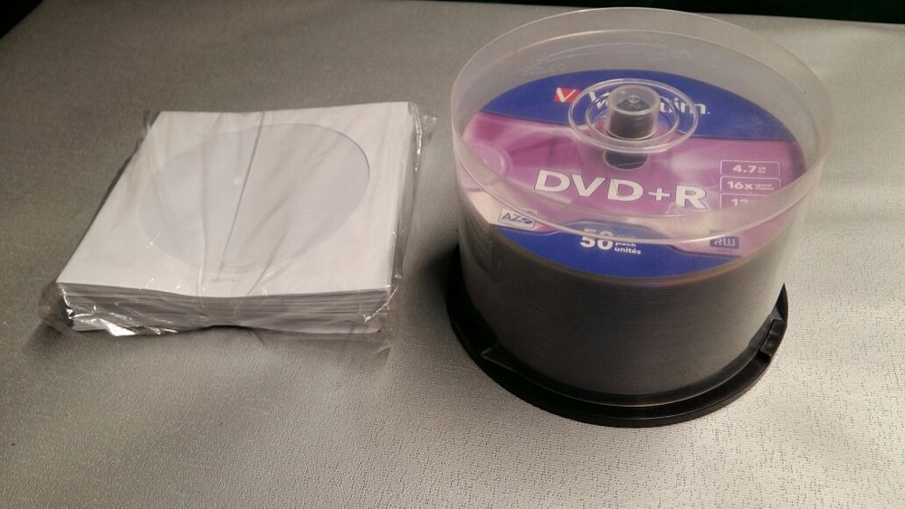Plyty DVD+R Verbatim 4.7 gb 16x speed 120min