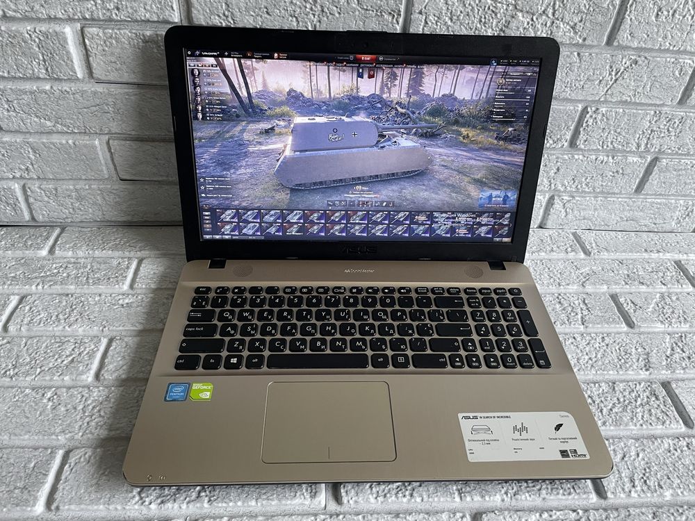 Игровой ноут ASUS/Pentium 4 ядра/500 GB HDD/GeForce GT 810 2GB: 6 000 ...