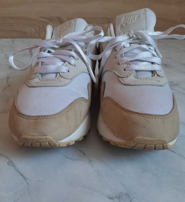 Nike Air Max 1 Utility шкіряні кросівки 38,5 розмір бежеві