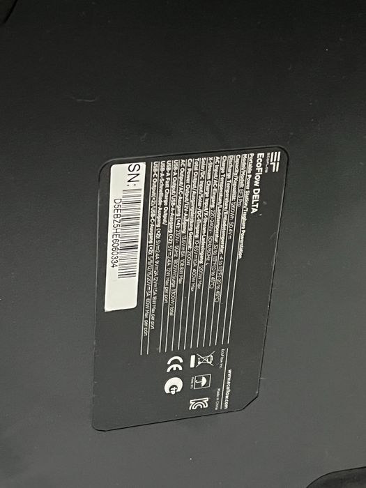 Зарядна станція EcoFlow DELTA EF3 Pro  / 1800 Вт / 1260 Вт⋅год /