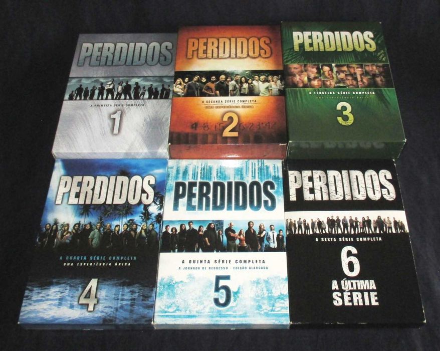 DVD Perdidos 6 Temporadas Lost