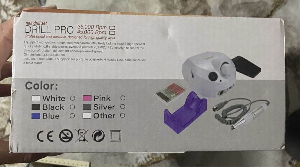 Фрезер, фрезер для манікюру педикюрю