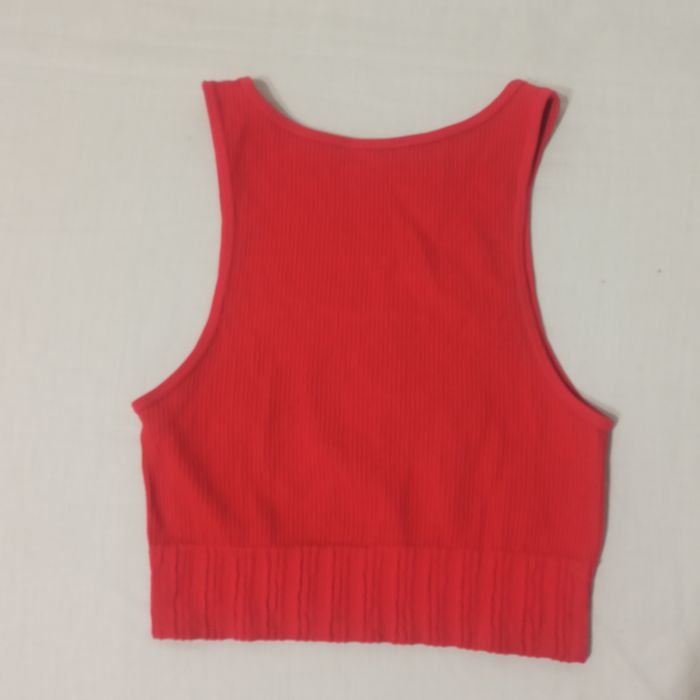 Червоний топ ZARA